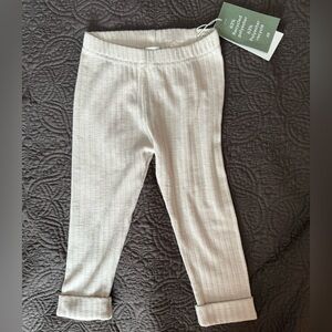 18 month H&M Cream Soft Beige Kids Toddler Leggings Bottoms Joggers Viscose